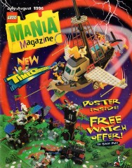 <h1>Mania Magazine July - August 1996</h1><div class='tags floatleft'><a href='/sets/MM11JUL1996-1/Mania-Magazine-July-August-1996'>MM11JUL1996-1</a> <a href='/sets/theme-Books'>Books</a> <a class='subtheme' href='/sets/subtheme-Mania-Magazine'>Mania Magazine</a> <a class='year' href='/sets/theme-Books/year-1996'>1996</a> </div><div class='floatright'>©1996 LEGO Group</div>