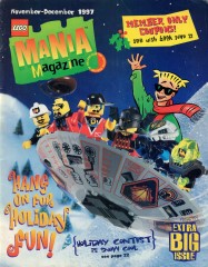 <h1>Mania Magazine November - December 1997</h1><div class='tags floatleft'><a href='/sets/MM19NOV1997-1/Mania-Magazine-November-December-1997'>MM19NOV1997-1</a> <a href='/sets/theme-Books'>Books</a> <a class='subtheme' href='/sets/subtheme-Mania-Magazine'>Mania Magazine</a> <a class='year' href='/sets/theme-Books/year-1997'>1997</a> </div><div class='floatright'>©1997 LEGO Group</div>