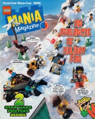 <h1>Mania Magazine November - December 1999</h1><div class='tags floatleft'><a href='/sets/MM31NOV1999-1/Mania-Magazine-November-December-1999'>MM31NOV1999-1</a> <a href='/sets/theme-Books'>Books</a> <a class='subtheme' href='/sets/subtheme-Mania-Magazine'>Mania Magazine</a> <a class='year' href='/sets/theme-Books/year-1999'>1999</a> </div><div class='floatright'>©1999 LEGO Group</div>