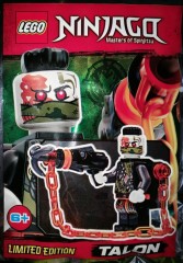 <h1>Talon</h1><div class='tags floatleft'><a href='/sets/891841-1/Talon'>891841-1</a> <a href='/sets/theme-Ninjago'>Ninjago</a> <a class='subtheme' href='/sets/subtheme-Magazine-Gift'>Magazine Gift</a> <a class='year' href='/sets/theme-Ninjago/year-2018'>2018</a> </div><div class='floatright'>©2018 LEGO Group</div>