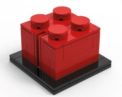 Free red brick model at brand stores